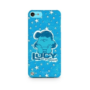 Футляр iLuv iCA6H381 Snoopy Blue (для iPod Touch 5th Gen, жесткий пластик)