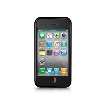 Бампер iLuv iCC741 Edge Black (для iPhone 4S)