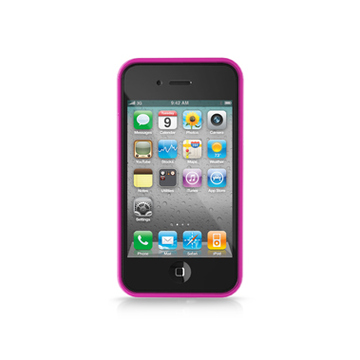 Бампер iLuv iCC741 Edge Pink (для iPhone 4S)