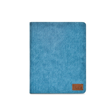 Чехол iLuv iCC834 Blue (для iPad2/3, из джинсы, функция подставки)