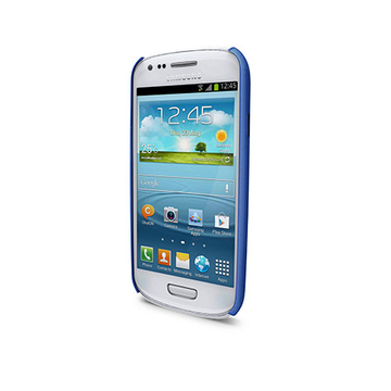 Футляр iLuv iCS7H313 Overlay Blue (для Samsung Galaxy S III Mini, полупрозрачный мягкий пластик)