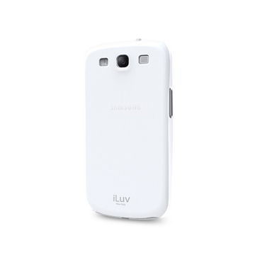 Футляр iLuv iSS260 Overlay White (для Samsung i9300 Galaxy S III, жесткий пластик)