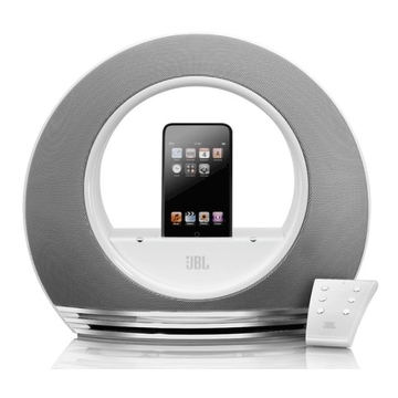 Докстанция JBL Radial White (для iPod, стерео, пульт ДУ, 30 Вт)
