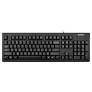Клавиатура A4 KB-5A Black (PS/2, Water-proof)