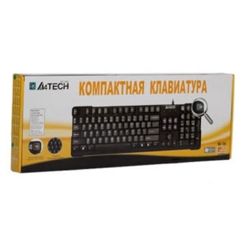 Клавиатура A4 KR-750 Black (PS/2)