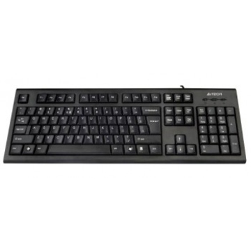 Клавиатура A4 KRS-85 Black (PS/2, ANTI-RSI)