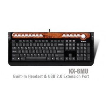 Клавиатура A4 KX-6MU (PS/2, Multimedia)