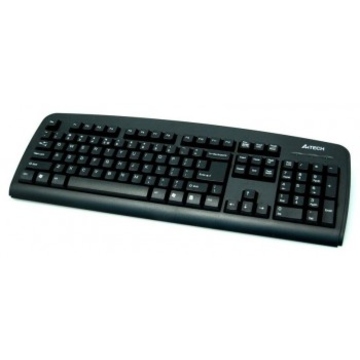 Клавиатура A4 PS/2 Black