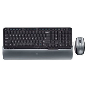 Комплект (клавиатура, мышь) Logitech Desktop S520 Black (беспроводной, 920-001008)
