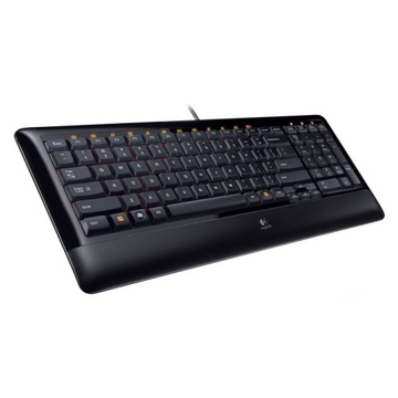 Клавиатура Logitech K300 Black (проводная, USB, 920-001493)
