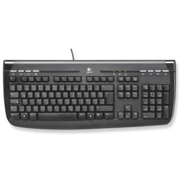 Клавиатура Logitech Internet 350 Black (проводная, PS/2, 967674-0112)