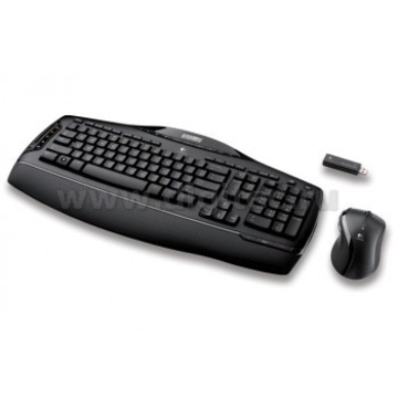 Комплект (клавиатура, мышь) Logitech Desktop MX3200 Black (беспроводной, 967688-0112)