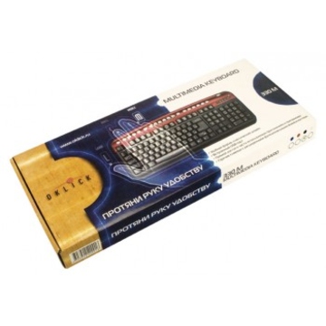 Клавиатура Oklick 330M Black (PS/2+USB, Multimedia)