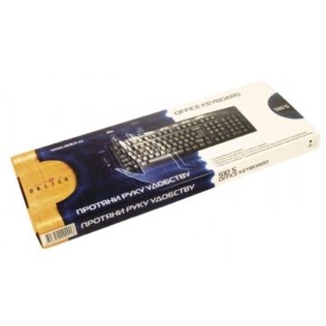 Клавиатура Oklick 510S Black (PS/2+USB, Multimedia)
