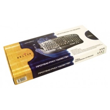 Клавиатура Oklick 770L Black (PS/2+USB, Multimedia)
