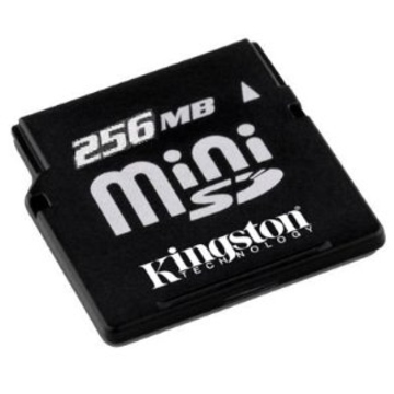  MiniSD 256Mb Kingston