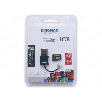  MicroSDHC 04Гб Kingmax Класс 4 (ридер)