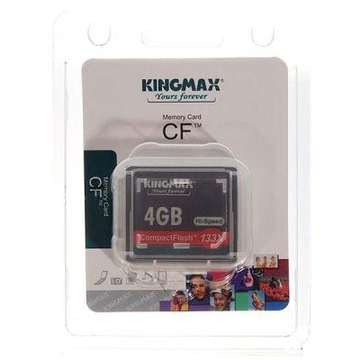  Compact Flash 04Гб Kingmax 133X (Hi-Speed)