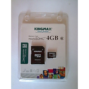  MicroSDHC 04Гб Kingmax Класс 6 (без адаптера)