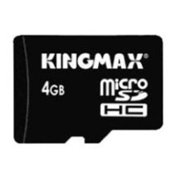 MicroSDHC 04Гб Kingmax Класс 4 (адаптер)