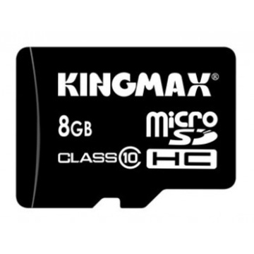  MicroSDHC 08Гб Kingmax Класс 10 (без адаптера)