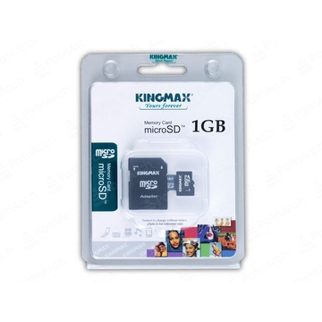  MicroSD 01Гб Kingmax (адаптер)