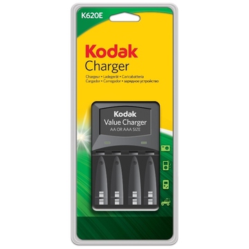 Зарядное устройство Kodak K620 (Классические "ночные" зарядные устройства, Ni-MH AA, 220 мАч, заряд 5 часов, в блистере) 