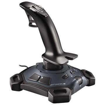 Джойстик Logitech Attack 3 Grey (проводной, 942-000001)