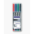 Набор маркеров для CD/DVD Hama Black, Blue, Red, Green