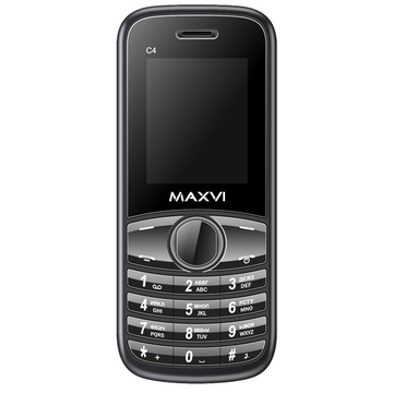 Сотовый телефон Maxvi C4 Black