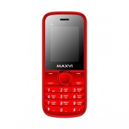 Сотовый телефон Maxvi C6 Red
