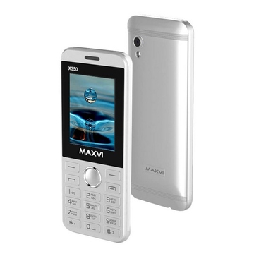 Maxvi X350 Metallic Silver