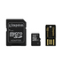  MicroSDHC 16Гб Kingston Multi-Kit Класс 10 