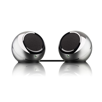 Колонки SonyEricsson MBS-200 (105x105x105, 249 г, 5 ч, радиус 10 м)