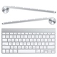 Apple Keyboard Wireless Silver White