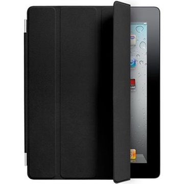 Чехол Apple Smart Cover Black (кожа, черный, для iPad2, MD301ZM/A)