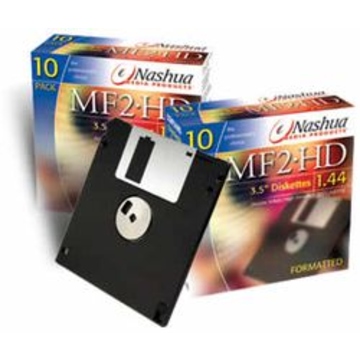 Дискеты Nashua 2HD 10шт (3.5", картон)