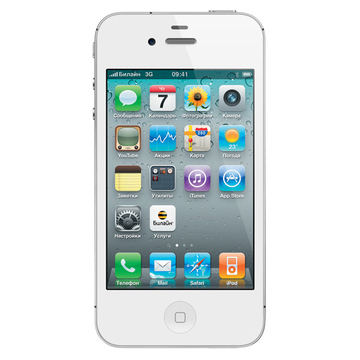 iPhone 4S 8GB White (MF266, РСТ)
