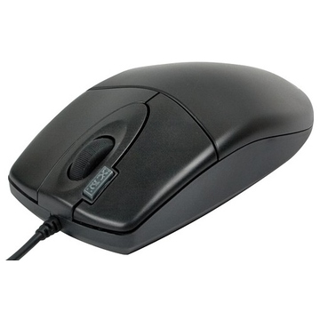 Компьютерная мышь A4 OP-620D-2X Black (проводная, оптическая, USB, 4 кнопки, 620 dpi)