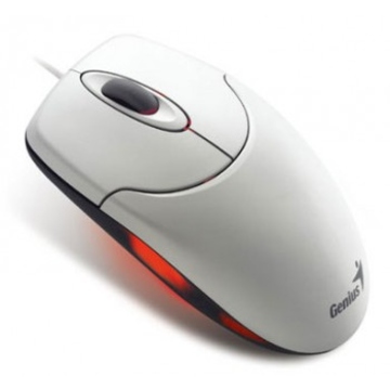 Компьютерная мышь Genius Netscroll 120 Silver (проводная, светодиодная, PS/2, 3 кнопки, 800 dpi)