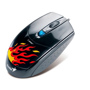 Genius Netscroll G500 Black With Fire