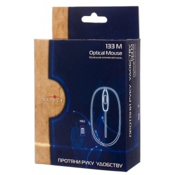 Компьютерная мышь Oklick 133M PS/2 (Оптическая, Silver, 800dpi)