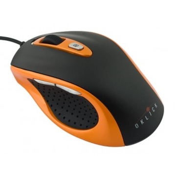 Компьютерная мышь Oklick 404S USB (Orange, 1600dpi)