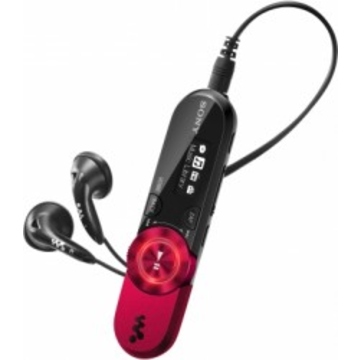 MP3-плеер Sony NWZ-B162F 2GB Red (2GB, USB, 3-минутная быстрая зарядка)