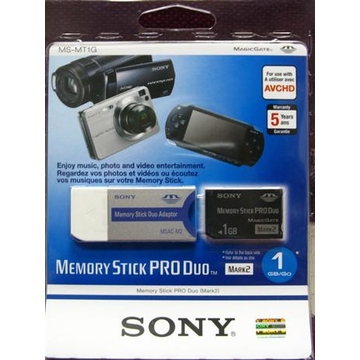  Memory Stick Pro Duo 01Гб Sony Mark II