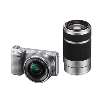  Sony NEX-5TY Double Kit 16-50mm, 55-210mm Silver