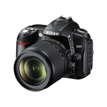  Nikon D90 Double Kit 18-55mm, 55-200mm VR DX Black