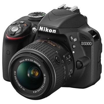  Nikon D3300 Double Kit 18-55mm VR-II, 55-200 VR Black