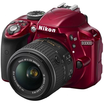  Nikon D3300 Kit 18-55mm VR-II Red