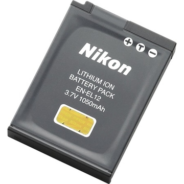 Nikon EN-EL12 (для Nikon S8200/S9100/S1200pj/S6200/P300/S6150/AW100, 1050 мАч, 3.7 В)